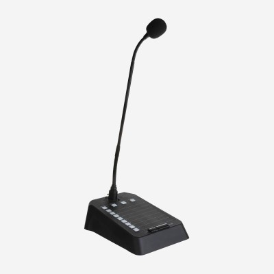 Audiophony MIC-DESK8M - Matrix Compatible Desk Microphone - 8 Zones