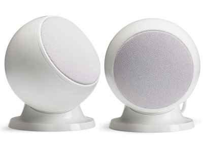 Audiophony OHO-350W - Compact Satellite with Magnetised Base - 50W- White - Pair