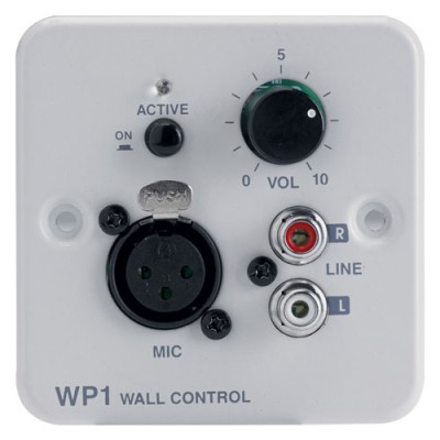 WP-1 - Wall-mounted controller for ZONEAMP4120 or PREZONE444