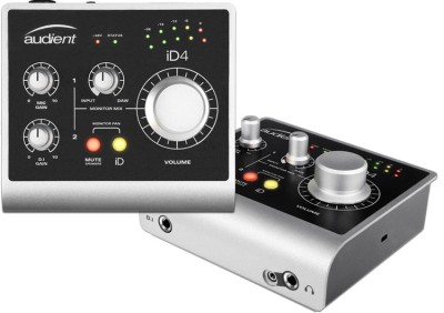 2in/2out High Performance Audio Interface with ScrollControl