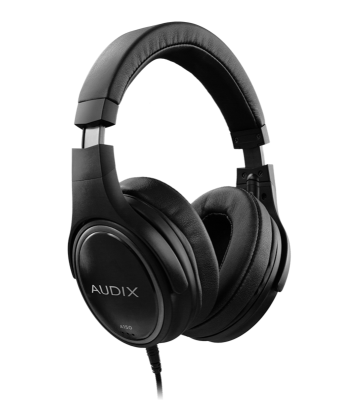 AUDIX Headphone 50mm dynamic drivers, Closed back, soft shell
