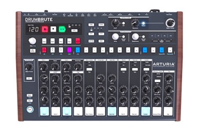 All-in-one analog drum machine