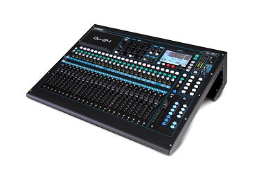 Allen & Heath qu24 - Compact Digital Mixer: 24 Mic/Line, 3 Stereo Line, 4FX, 20 Mix, Touchscreen