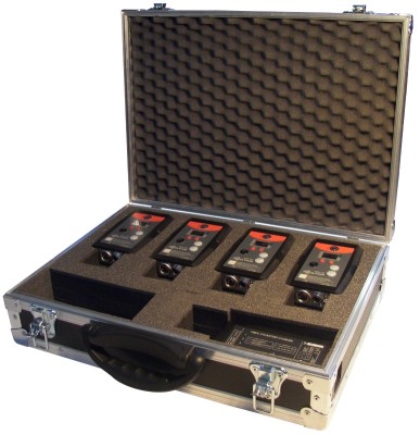 Empty Flight-Case to carry 4 Beltpack Extreme + 1 Charger WBPC-210