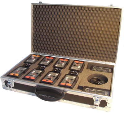 Empty Flight-Case to carry 8 Beltpack Extreme + 2 Chargers WBPC-210