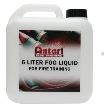 Fog Liquid 6-liter specially made for fire training purpose