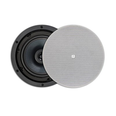 (8) 8" two-way thin edge design ceiling speaker 70 - 100 volt / 20 watts, 16 ohm