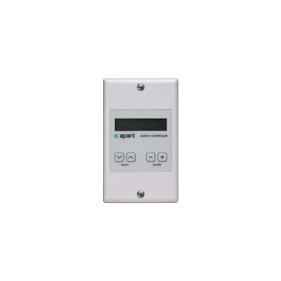 (20) Digital  decora style wall control with 2 line LCD display. Buttons for sou