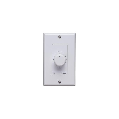 (24) 70 volt, 30 watts Decora style volume control, white, with 24V prioirty rel