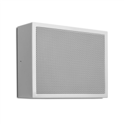 (8) 6.5" surface mounted metal square  speaker made of powder coated steel (RAL