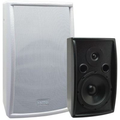 (2) (EOL) 8" high SPL two-way wooden design cabinet loudspeaker, 8 ohms / 300 wa