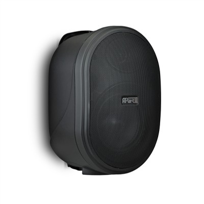 (2) Powerful two-way cabinet speaker, 8" coated paper cone woofer + 1" silk dome