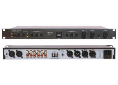 (6) Stereo pre-amplifier/mixer, 6 stereo line inputs, 2 mic inputs, 2 stereo out