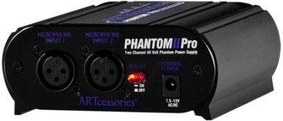 Phantom II Pro - Dual Channel Phantom Power Supply