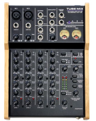 TubeMIX - Fully Featured Tube Driven Five Channel Stereo USB Mixer