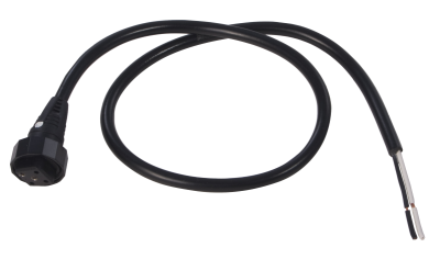 Connection cable with 5-pin awx5 connector 2.5 meter, black colour