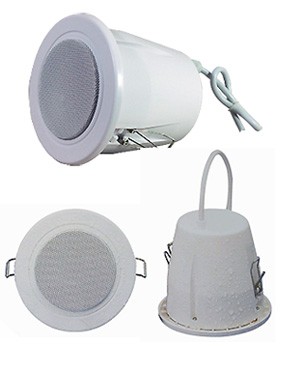 Audac AWP06 - Water proof ceiling speaker 6 watt 100volt