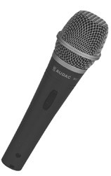 Audac M67 - Dynamic handheld microphone Vocal microphone with switch