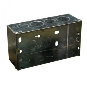 WB50/FS - Flush mount box for AUDAC wallpanel - solid wall