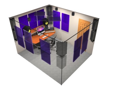 Project 2 Roominator Kit, 24-2'x2'x2" Wedge panels, 8-LENRD Bass Traps, 5-TTPRO