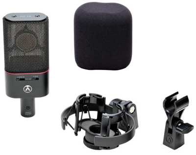 Includes: OC18 Microphone, Spider mount, Mic Clip, Windshield, Carry Case