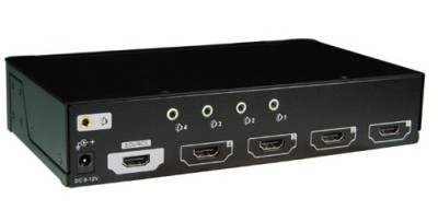 HDMI+Audio Splitter, Number of ports: 2