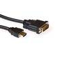 Converter cable HDMI A male - DVI-D male, Length: 1,00 m