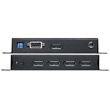 DisplayPort splitter 4 port, Connections (out): DisplayPort female (x2)