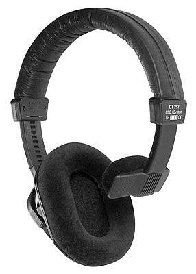 DT 252  80 ? Studio headphones (single-ear), closed systems, with coiled cable W