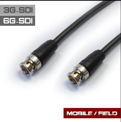 b-LINE Belden 1505F 3G/6G-SDI Flexible Cable w/ Neutrik BNC - 5,0m