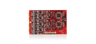 Tesira 4 channel mic/line input card with AEC for the EX-MOD