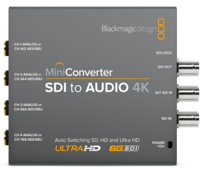 Mini Converter - SDI to Audio 4K
