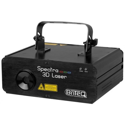 Briteq Spectra 3d Laser - effect - 80mW gr + 300mW blue + 100mW red