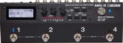MULTI EFFECTS WITH 3 SWITCHABLE EFFECTS LOOPS