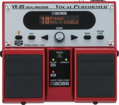 Vocal Performer - THE ESSENTIAL STOMPBOX FOR VOCALISTS
