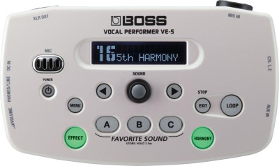 TABLETOP VOCAL EFFECTS PROCESSOR (WHITE)