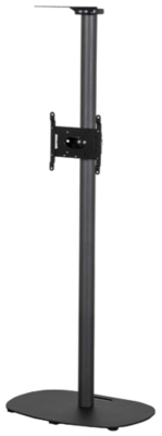Freestanding Floor Stand with Camera Shelf (VESA 200) - 1.5m 60mm Poles - 10kg