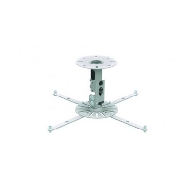 Universal Projector Ceiling Mount - 190mm Drop  - White
