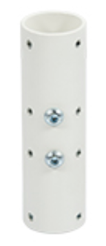 (TBC)SYSTEM V - External Pole Joiner for 38mm Poles White