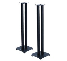 VENTRY - Loudspeaker Floor Stands (Pair) - 80cm Tall - Black