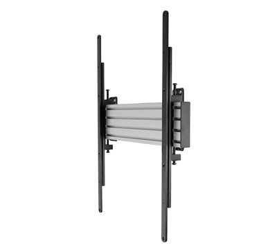 SYSTEM X - Flat Screen Wall Mount for Portrait Displays - Silver