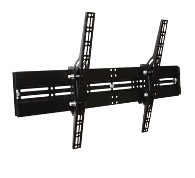 Universal Flat Screen Wall Mount with Tilt  - Screen Size: up to 80" - Black