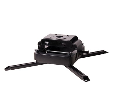 SYSTEM 2 - Heavy Duty Projector Ceiling Mount with Micro-adjustment - Black