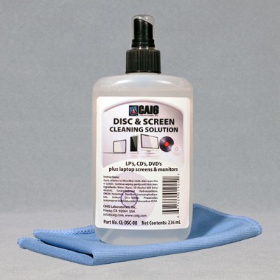 (12)Disc and Screen Cleaning Solution CL-DSC-08 236 ml
