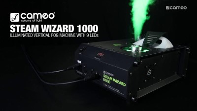 Illuminated Vertical Fog Machine with 9 LEDs