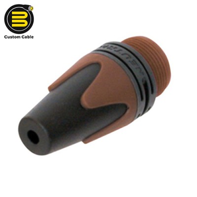 Custom cable Bushing for XLR brown neutrik