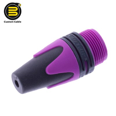 Custom cable Bushing for XLR violet neutrik