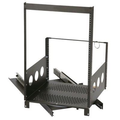 Extra Deep Pull-Out and Rotating Rack, 24U SPACE