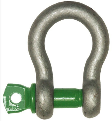 CLB Harpsluiting met borstbout SWL 2000KG (Green Pin)