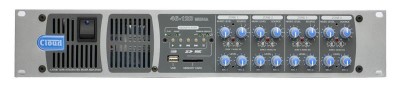 46/120MEDIA - 4 Zone Mixer Amplifier - Four Independent Zone Integrated Mixer Am